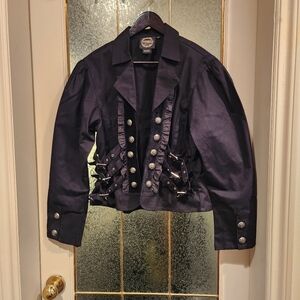 Vintage Trad Goth Puffy Sleeve Jacket